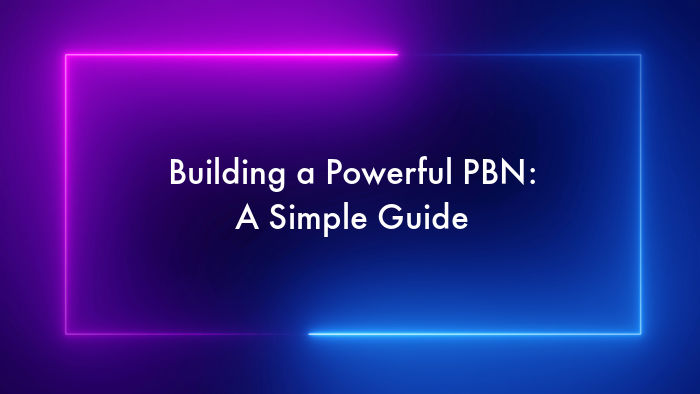 Building a Powerful PBN: A Simple Guide to Get Started