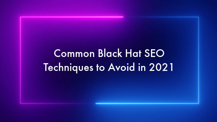 Common Black Hat SEO Techniques to Avoid